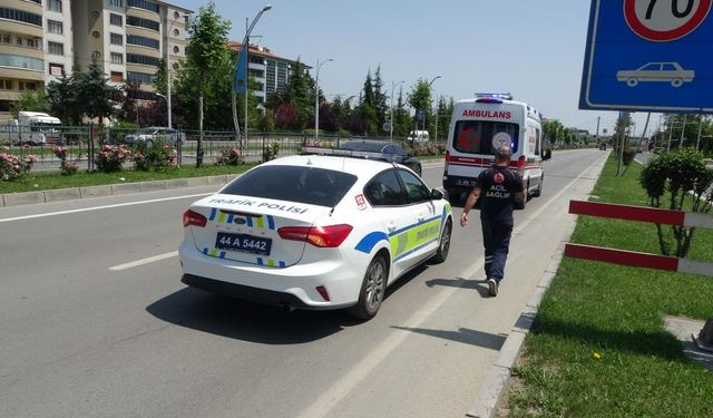 Eşi ile tartışan kadın seyir halindeki araçtan atladı!