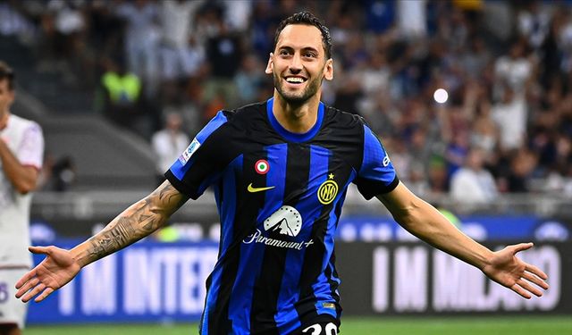 Hakan Çalhanoğlu, Şampiyonlar Ligi'nde tarihe geçti