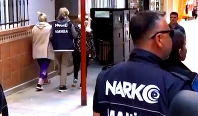 Manisa Alaşehir'de yasaklı madde operasyonu: 8 tutuklama!