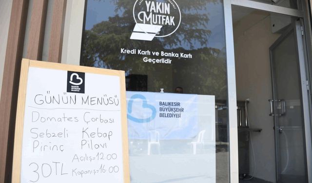 Balıkesir'de "Yakın Mutfak"lar sofralara umut oldu