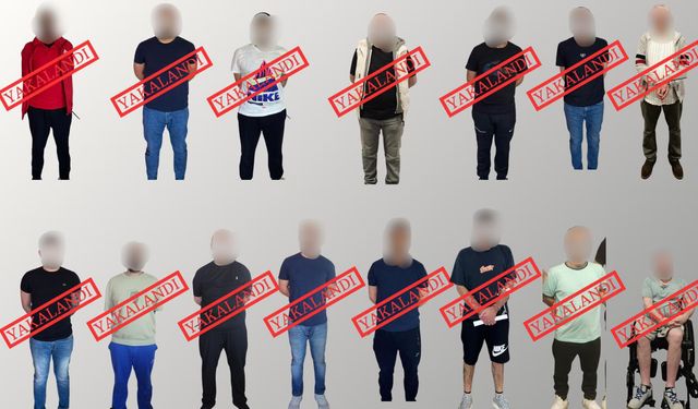 Türkiye’den kaçan suçlular tek tek yakalandı: 15 kişi ülkeye geri getirildi!