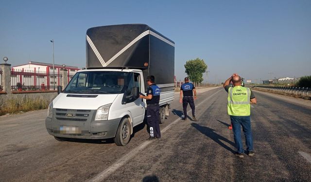Manisa'da kayıt dışı Sebze-Meyve ticaretine sıfır tolerans!