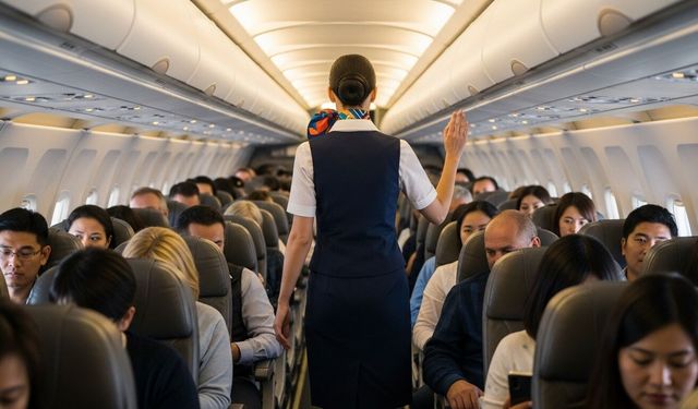 Uçakta bunu takmayan yolculara kötü haber: Dev havayolu şirketi “Uçaktan indirebiliriz” dedi