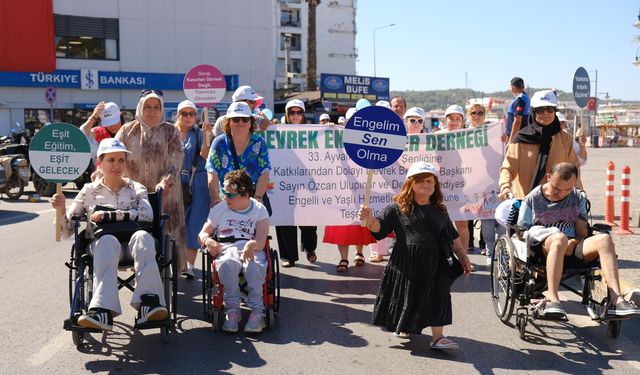 Ayvalık engelleri sanat ve sporla aşıyor