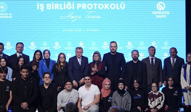 Gençlik ve Spor Bakanlığı ile Sıfır Atık Vakfı arasında iş birliği protokolü