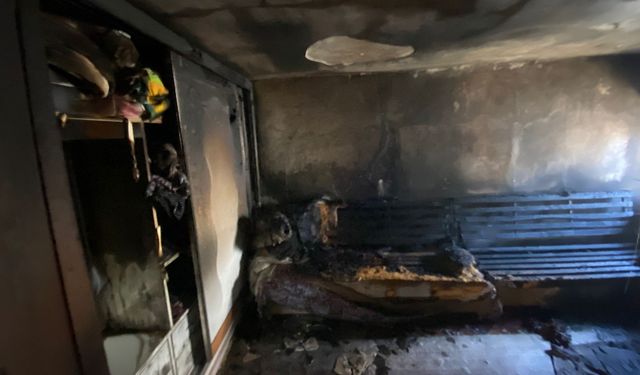 Elektrik kabloları yangına neden oldu!