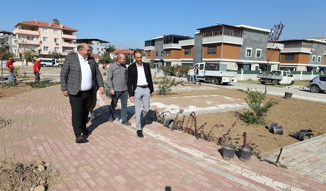 Menderes’te ilk pati park açılışa hazırlanıyor