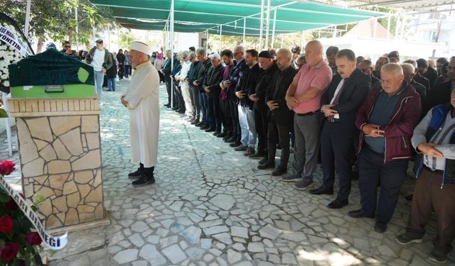 Edremit’te acı olay! Göktuğ Çalık son yolculuğuna uğurlandı