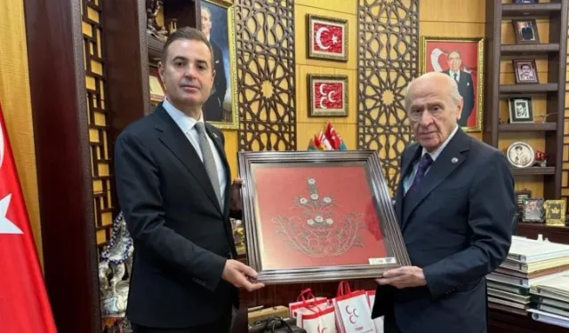 CHP'li başkandan Devlet Bahçeli'ye ziyaret!
