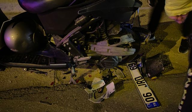 Alkollü sürücü dehşeti... Motosiklete çarpıp kaçtı