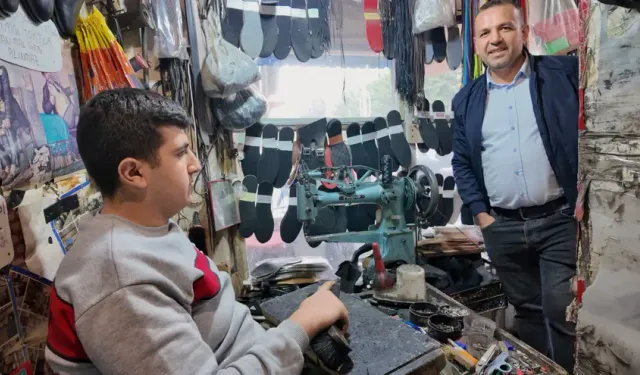 Siirt’te 16 yaşındaki Muhammed dedesinin mesleğini devraldı