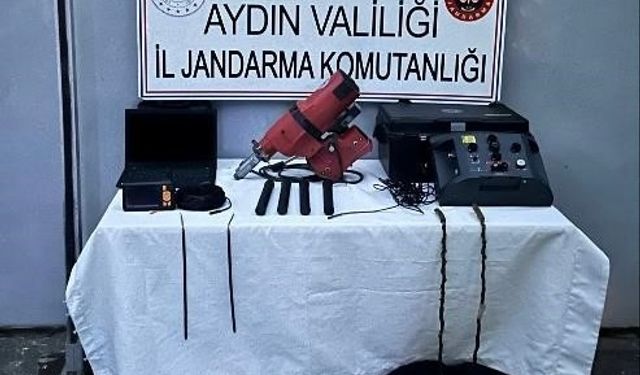 Define avcılarına operasyon! Yeraltı cihazlarıyla yakalandılar