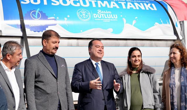 Manisa’da tarıma güçlü yatırım! Kooperatiflere tank, Ziraat Odası’na makine