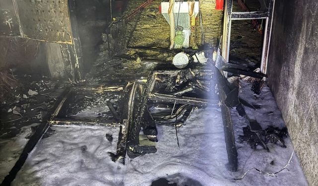 Balıkesir’de tavuk çiftliğini alevler sardı