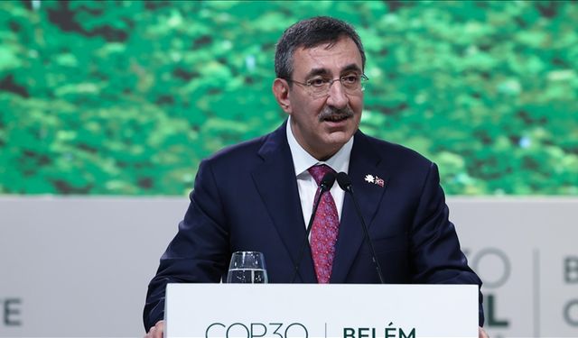 Cumhurbaşkanı Yardımcısı Yılmaz, Türkiye'nin COP31 ev sahipliği adaylığını duyurdu