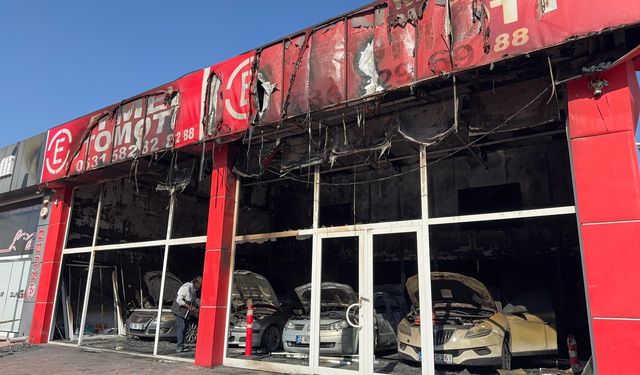 Denizli'de oto galeri yangınında yeni ayrıntı! İntikam için benzin döküp yakmışlar