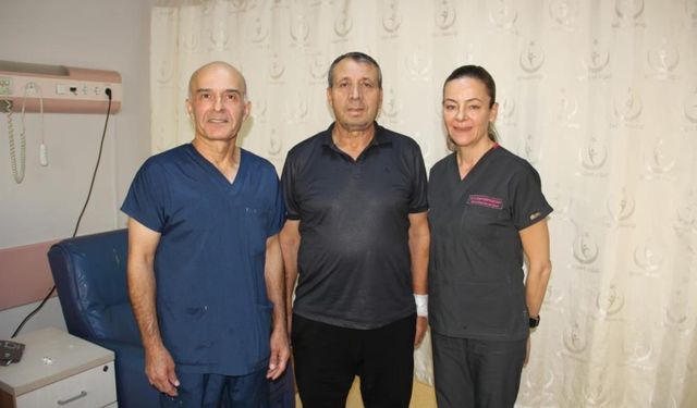 Afyonkarahisar Devlet Hastanesi’nde bir ilk! Kapalı aort onarımıyla hayata tutundu