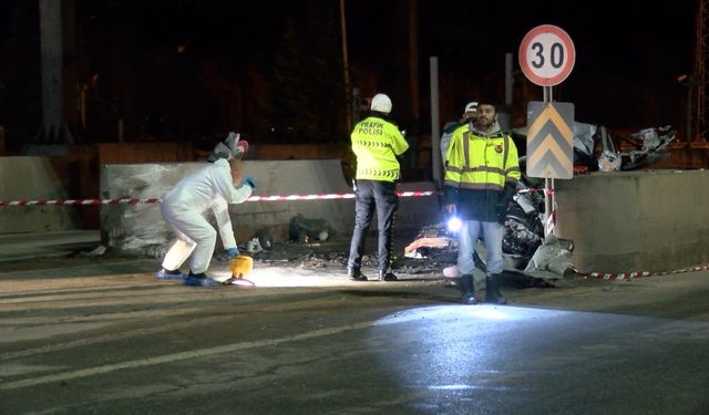 Feci kazada genç doktor hayatını kaybetti!