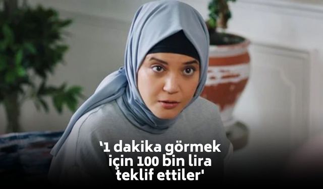 Feyza Civelek’e 1 dakika için 100 bin TL teklifi! Sosyal medya karıştı