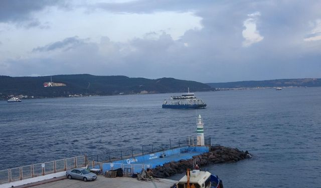 Fırtına nedeniyle seferler iptal edildi!