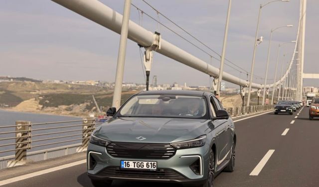 Togg T10F tek depo şarjla İstanbul'dan İzmir'e ulaştı