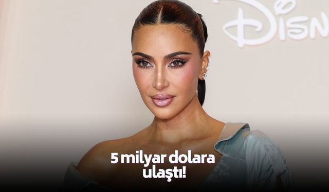 Kim Kardashian’ın markasının değeri 5 milyar dolara ulaştı!
