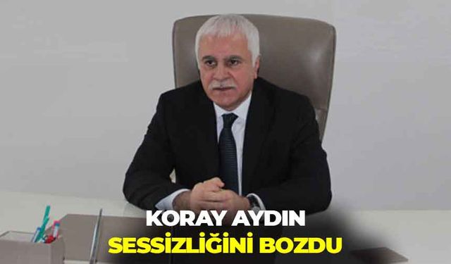 CHP'ye geçeceği konuşulan Koray Aydın sessizliğini bozdu!