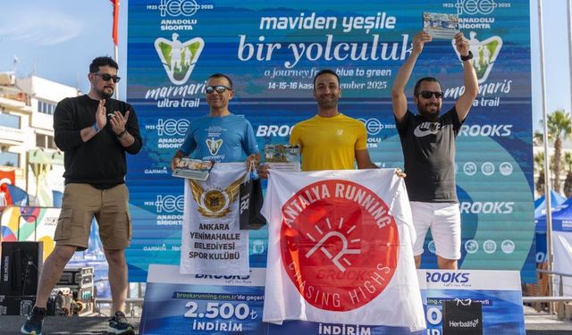 Marmaris Ultra Trail ikinci yılında dünya sporcularını ağırladı: Parkur rekorları kırıldı
