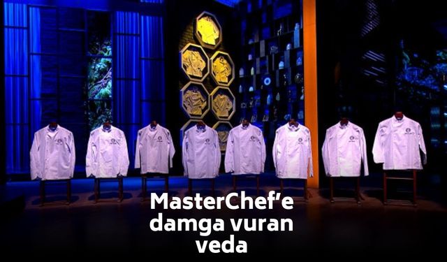 MasterChef’te eleme gecesine damga vuran veda!