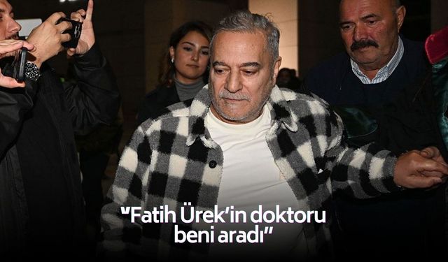 Mehmet Ali Erbil'den Fatih Ürek açıklaması: ''Doktoru beni aradı...''