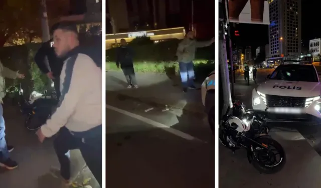 'Dur' ihtarını hiçe saydı, polis aracına çarptı! 12 suç kaydı çıktı