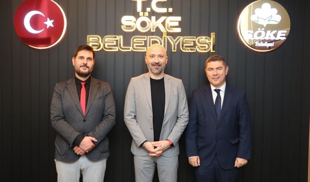 Söke'de yeni başhekimden Arıkan’a ilk ziyaret