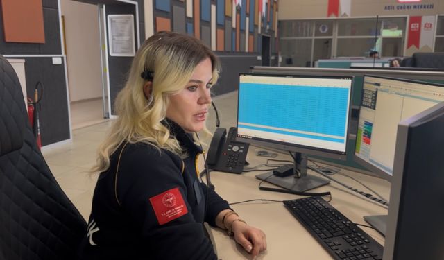 112 görevlisi telefondan hayat kurtardı