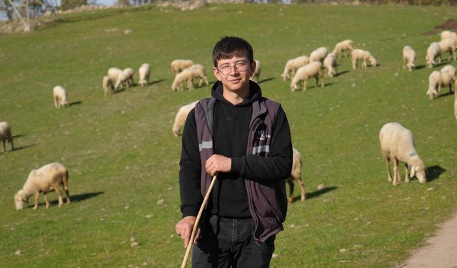 Balıkesir’in ‘küpeli çoban’ı: Furkan’ın hayvancılık macerası