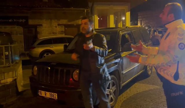 ‘Dur’ ihtarını hiçe saydı, 5 kilometre kaçtı! Yakalanınca olay çıkardı