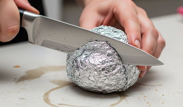 Acil durumlarda hayat kurtaran tüyo: Körelen bıçak için bir parçası yetiyor