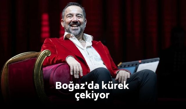 30 kilo veren Ata Demirer kürekle güç topluyor