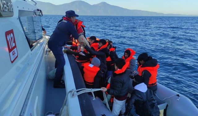 Yunanistan geri itti, Sahil Güvenlik kurtardı: Aydın’da 289 göçmen hayata tutundu