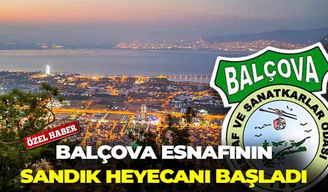 Balçova esnafının sandık heyecanı başladı: Üç adaylı seçim kapıda!