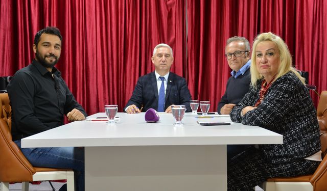 Tanju Çelik’ten İzmir basınına ziyaret: “Kamu yararı ortak sorumluluğumuz”
