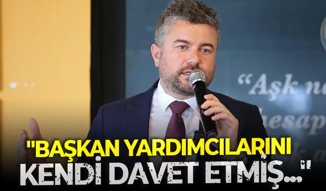 Başkan Duman, iki belediye başkan yardımcısını göreve kendi çağırmış…