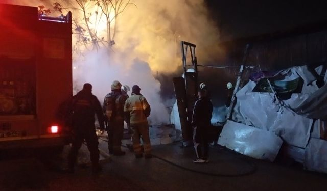 Bursa’da korkutan yangın! Barakadan son anda kurtuldu