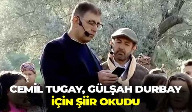 Başkan Tugay, yoğun bakımdaki Gülşah Durbay için şiir okudu!