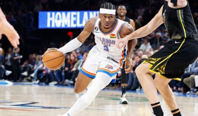 NBA'de Oklahoma fırtınası dinmiyor! Golden State engelini de rahat aştılar