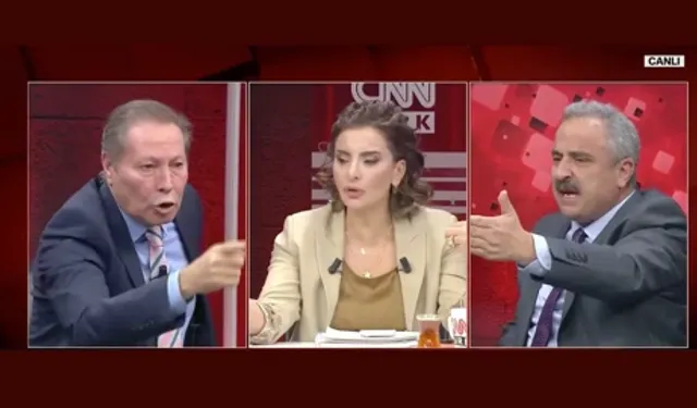 CNN Türk canlı yayınında 'Özgür Özel' kavgası!