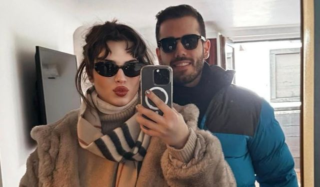 Defne Samyeli’nin kızı Derin Talu, sevgilisiyle birlikte İsviçre’yi fethetti!