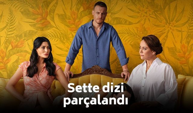 Çarpıntı dizisinin final setinde kaza!