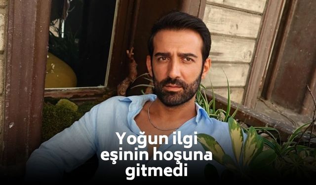 Uzak Şehir’in Demir’i Ferit Kaya’ya davette yoğun ilgi! Eşinin bakışları gündem oldu