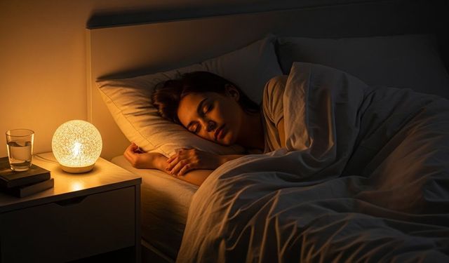 Gece lambasıyla uyuyanlar dikkat: Metabolizma tetikleniyor