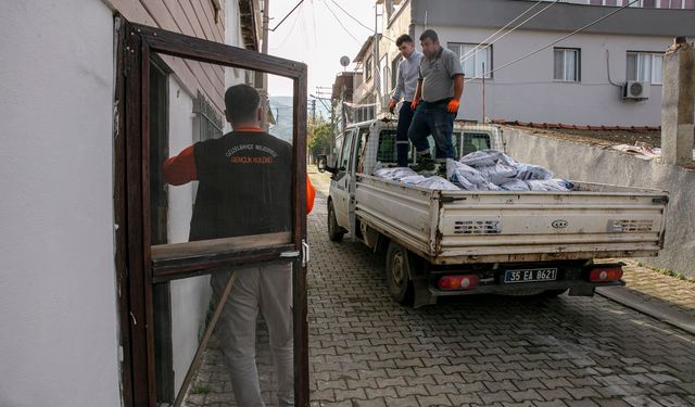 Güzelbahçe Belediyesi’nden kış öncesi kömür desteği